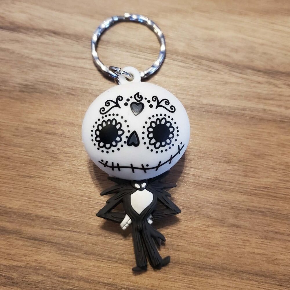 Monogram Disney The Nightmare Before Christmas 3D Jack Skellington Key Ring